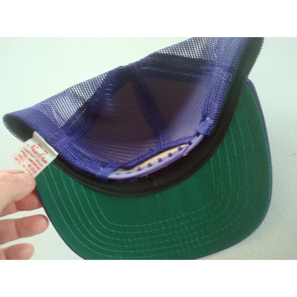 COLORADO ROCKIES ‎ NEW ERA S/M  TRUCKER 80S 90S SNAPBACK HAT CAP VINTAGE S2